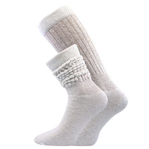 BOMA Aeróbne ponožky biele 1 pár 35-38 EU 102718
