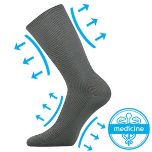 Ponožky LONKA Oregan grey 1 pár 35-38 EU 108556