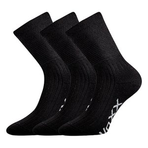 VOXX Ponožky Stratos black 3 páry 35-38 EU 111704
