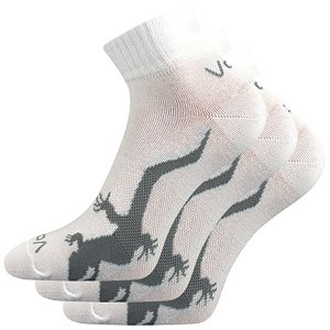 VOXX Trinity ponožky biele 3 páry 35-38 EU 109635
