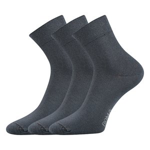BOMA ponožky Zazr tmavosivé 3 páry 35-38 EU 112854