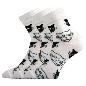 Ponožky BOMA Xantipa 45 white 3 páry 35-38 EU 112795