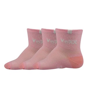 VOXX ponožky Freddy pink 3 páry 18-20 EU 100993