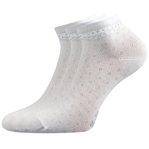 VOXX ponožky Susi white 3 páry 35-38 EU 115124