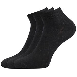VOXX ponožky Susi čierne 3 páry 35-38 EU 115125