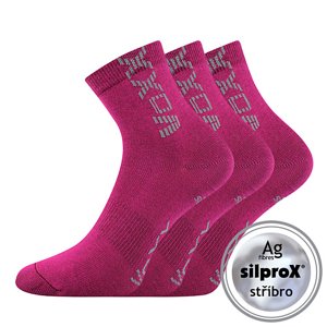 VOXX Adventurik fuxia ponožky 3 páry 20-24 EU 116705
