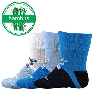 VOXX ponožky Sebik mix B - chlapec 3 páry 18-20 EU 110479