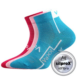 VOXX ponožky Katoik mix A - dievča 3 páry 20-24 EU 112638