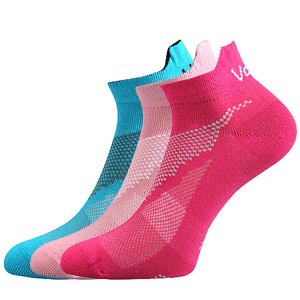 VOXX ponožky Iris detské mix A - dievča 3 páry 20-24 EU 101275