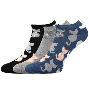 Ponožky BOMA Piki 54 mix A 3 páry 35-38 EU 114817