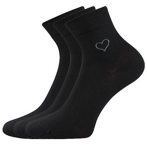 Ponožky LONKA Filiona black 3 páry 35-38 EU 116327