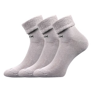 VOXX ponožky Fifu light grey 3 páry 35-38 EU 102938