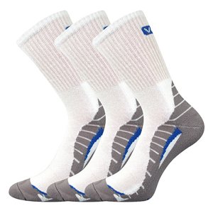 VOXX Trim ponožky biele 3 páry 35-38 EU 106313