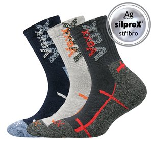 VOXX ponožky Wallík mix B - chlapec 3 páry 20-24 EU 102652