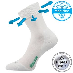 VOXX ponožky Zeus zdravie. biela 1 pár 35-38 EU 103895