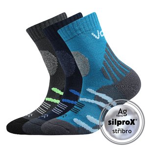 VOXX ponožky Horalik mix B - chlapec 3 páry 20-24 EU 109882