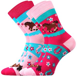 Ponožky BOMA Horsik mix 2 páry 30-34 EU 101217