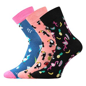 Ponožky BOMA Xantipa 66 mix 3 páry 35-38 EU 117157