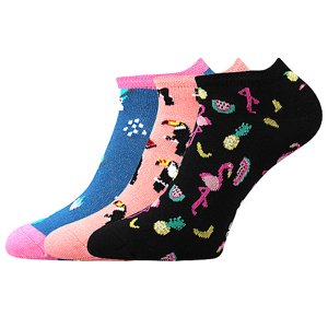 Ponožky BOMA Piki 63 mix A 3 páry 35-38 EU 117141