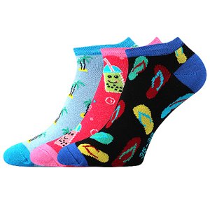 Ponožky BOMA Piki 64 mix A 3 páry 35-38 EU 117143