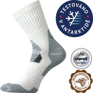 VOXX Stabil CLIMAYARN ponožky biele 1 pár 35-38 EU 103549