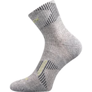 VOXX Ponožky Patriot B light grey melé 1 pár 35-38 EU 110984