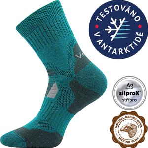 VOXX Stabil CLIMAYARN ponožky modro-zelené 1 pár 35-38 EU 117562