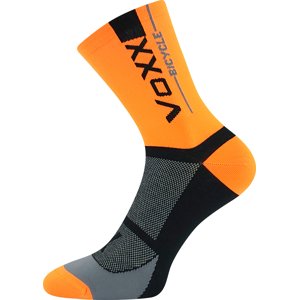 VOXX Stelvio neónovo oranžové ponožky 1 pár 35-38 EU 117784