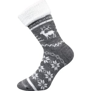 Ponožky BOMA Norway grey melé 1 pár 35-38 EU 118270