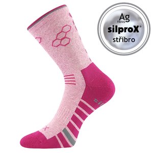 VOXX ponožky Virgo pink melé 1 pár 35-38 EU 117218