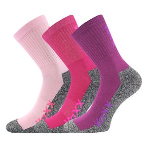 VOXX ponožky Locik mix dievča 3 páry 20-24 EU 118457