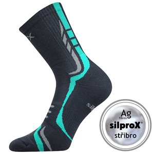 VOXX Thorx ponožky tmavosivé 1 pár 35-38 EU 109340