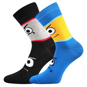 Ponožky BOMA Tlamik mix A 2 páry 30-34 EU 109459