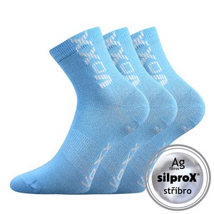 VOXX Adventurik ponožky svetlomodré 3 páry 20-24 EU 100008