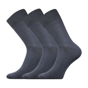 Ponožky BOMA Radovan-a tmavo šedé 3 páry 35-38 EU 110906