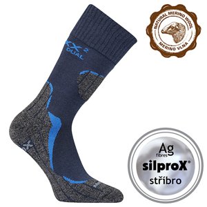 VOXX Dualix ponožky tmavomodré 1 pár 35-38 EU 109000