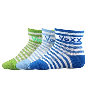 VOXX ponožky Freddy stripe chlapec 3 páry 11-13 EU 112648
