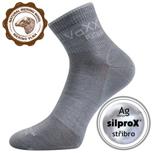 VOXX Radik ponožky svetlo šedé 1 pár 35-38 EU 115133