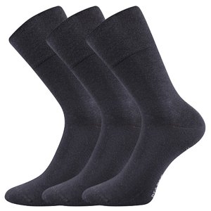 LONKA ponožky Diagram dark grey 3 páry 35-38 EU 115448