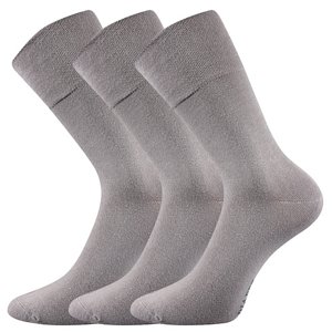LONKA Diagram ponožky svetlo šedé 3 páry 35-38 EU 115449