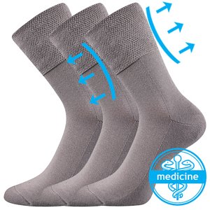 Ponožky LONKA Finego light grey 3 páry 35-38 EU 115437