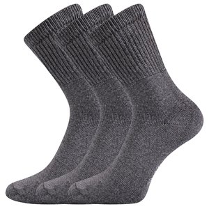 Ponožky BOMA 012-41-39 I tmavo šedé 3 páry 35-38 EU 115956