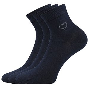 LONKA Filiona ponožky tmavomodré 3 páry 35-38 EU 116332