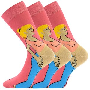 LONKA Woodoo ponožky 29/stehná 3 páry 35-38 EU 117731