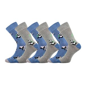 LONKA Doble Solo ponožky 16/pár 3 páry 35-38 EU 117650