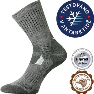 VOXX Stabil CLIMAYARN ponožky svetlo šedé 1 pár 35-38 EU 103551