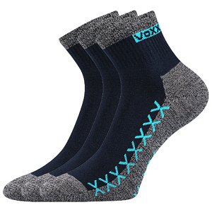 VOXX Vector ponožky tmavomodré 3 páry 35-38 EU 113252