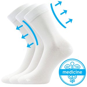 Ponožky LONKA Drmedik white 3 páry 35-38 EU 119258
