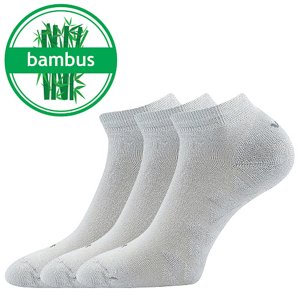 VOXX ponožky Beng light grey 3 páry 35-38 EU 119603