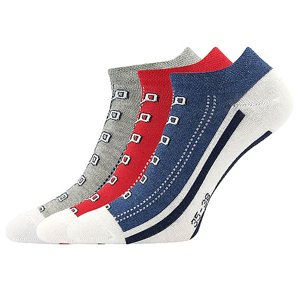 Ponožky BOMA Piki 80 mix A 3 páry 35-38 EU 119690
